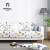 Cotton sofa đệm chống trượt vải sofa Bắc Âu đơn giản hiện đại khăn tựa lưng bốn mùa phổ quát sofa bìa tùy chỉnh - Ghế đệm / đệm Sofa