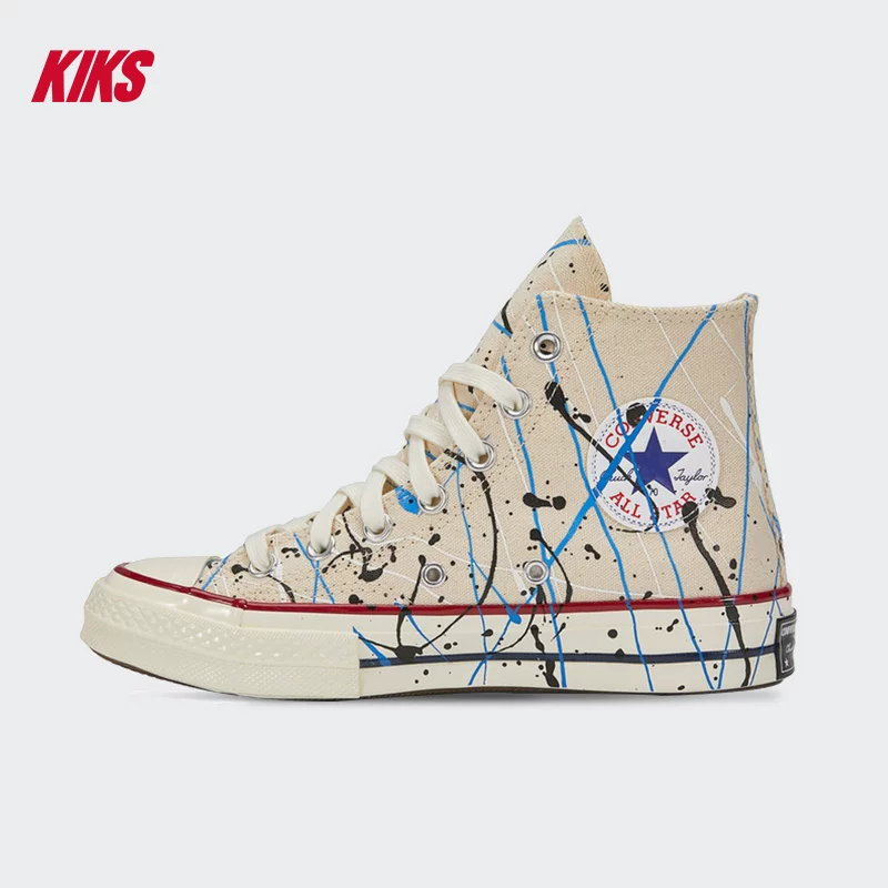 Converse Converse 1970-х Samsung Bid классические мужские канвасовые туфли высокие кроссовки повседневные доска 162050C