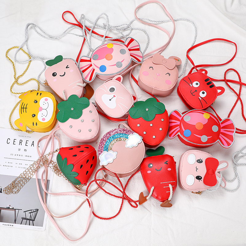 1 1-3 year old children's small bag with small satchel gifts for Chinese New Year Money mini-sized scapegoin cute Princess to go out