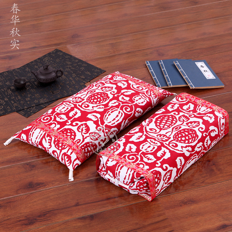 Sản phẩm mới khuyến mãi cotton thô vải có thể điều chỉnh chiều cao đầy đủ gối kiều mạch gối cổ tử cung sức khỏe gối có thể tháo rời và giặt được gối ôm cho trẻ sơ sinh