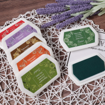 Pear rat DYE INK PAD oily stamp DIY hand account wool felt cloth inner core large quick-drying INK PAD