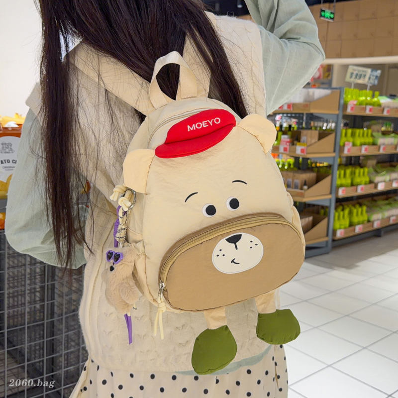 Girl Cartoon Bear Backpack Female Student Cute School Bag Large Capacity Lightweight High-Value Travel Outdoor Backpack Girl Cartoon Bear Backpack Female Student Cute School Bag Large Capacity Lightweight High-Value Travel Outdoor Backpack