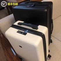 Advanced sense luggage luggage case 24 inch zipper high color value multi-function hand box universal wheel pull box