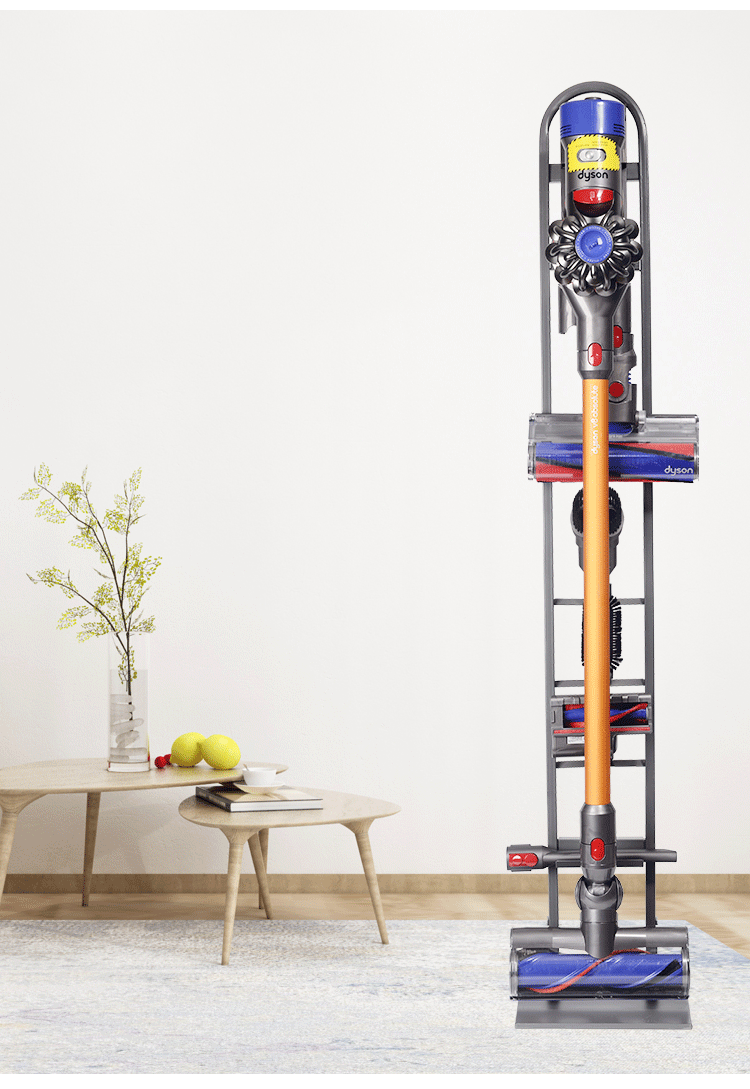 máy hút bụi deerma dx700 Áp dụng Dyson dyson máy hút bụi V6 V7 V8 V10 khung rack rack miễn phí đấm lưu trữ kệ - Máy hút bụi robot hút bụi lau nhà liectroux c30b