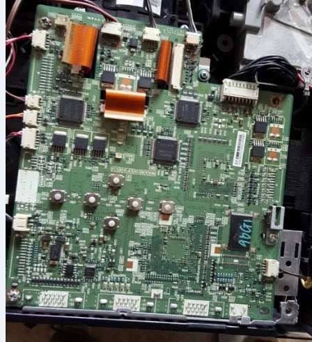 Original Hitachi HCP-900XHCP-960X projector motherboard