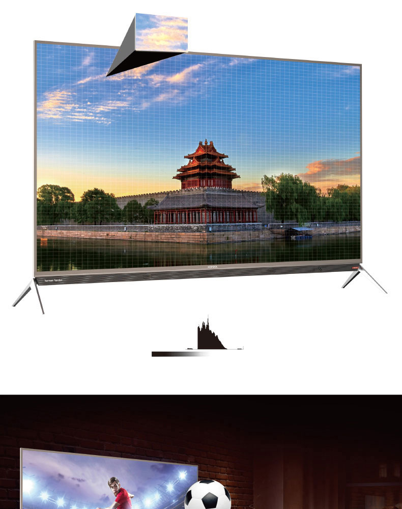 tivi asanzo Konka / Konka LED55R1 55 吋 4K Mạng thông minh 4K Ultra HD tivi Panasonic