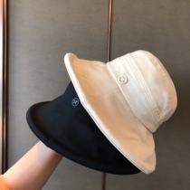 Japanese Summer Simple Sunscreen Cotton Linen Breathable Fisherman Hat Ladies Elegant Literary Versatile Foldable Basin Hat