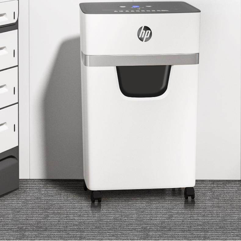 Hp W2008Mc Shredder, Level 5 Security, Office Paper Document Shredder, Can Shred Cards and Staples