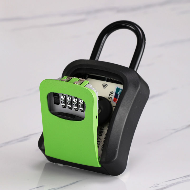 Wall-mounted decoration password key box construction site password lock box home door anti-theft key password box key