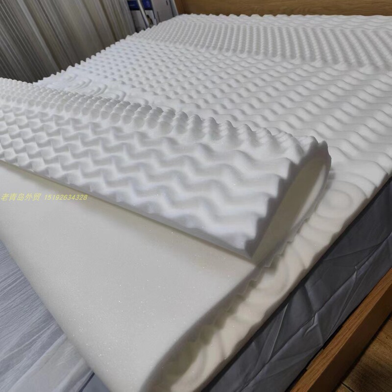 Export Pure Original Single-Zone Three-Dimensional Mattress, Thick Mattress with Slow Rebound, Protects the Spine, Distributes Pressure, Healthy and Environmentally Friendly