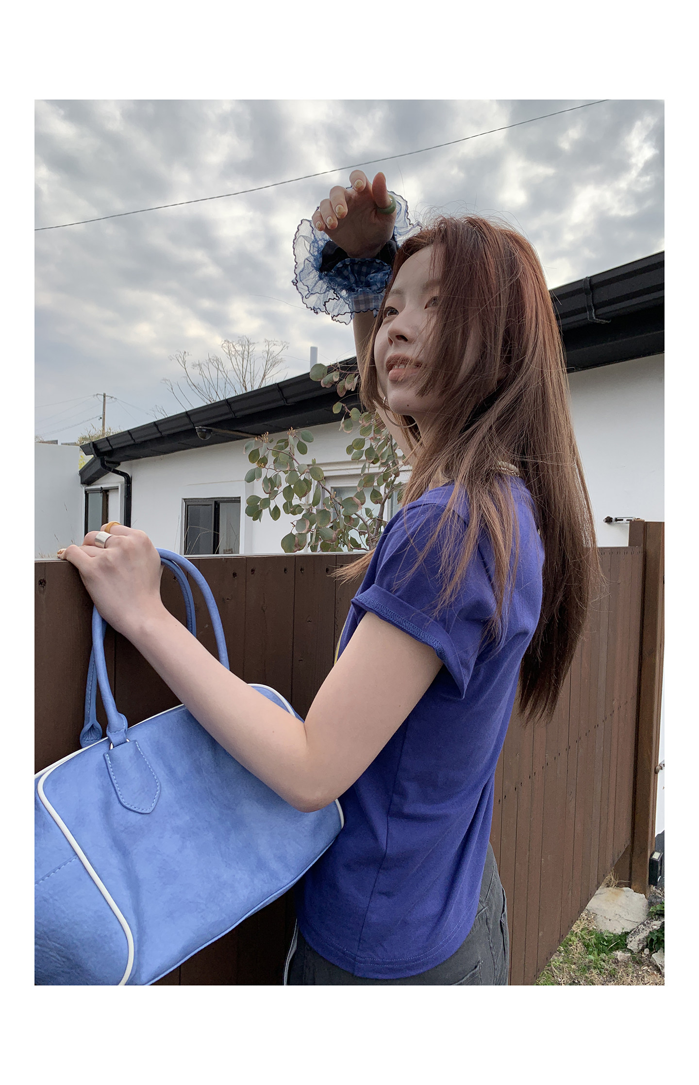 HelloooEat повседневная футболка с буквенным принтом, круглый вырез, стройнящая модель в стиле ins