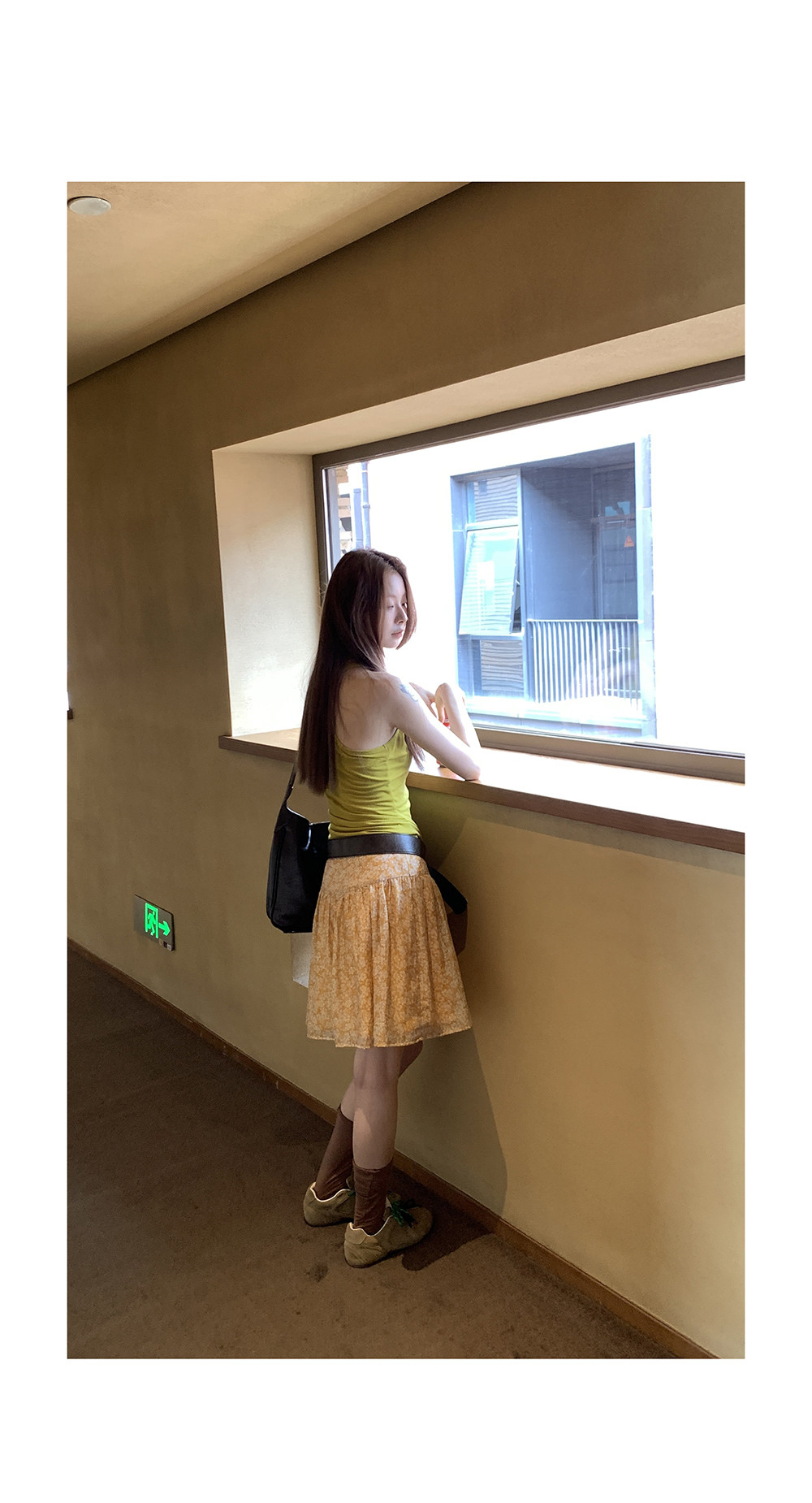 Hellooo Eat дышащая короткая юбка из тенсела с желтым цветочным принтом летняя полусолнце