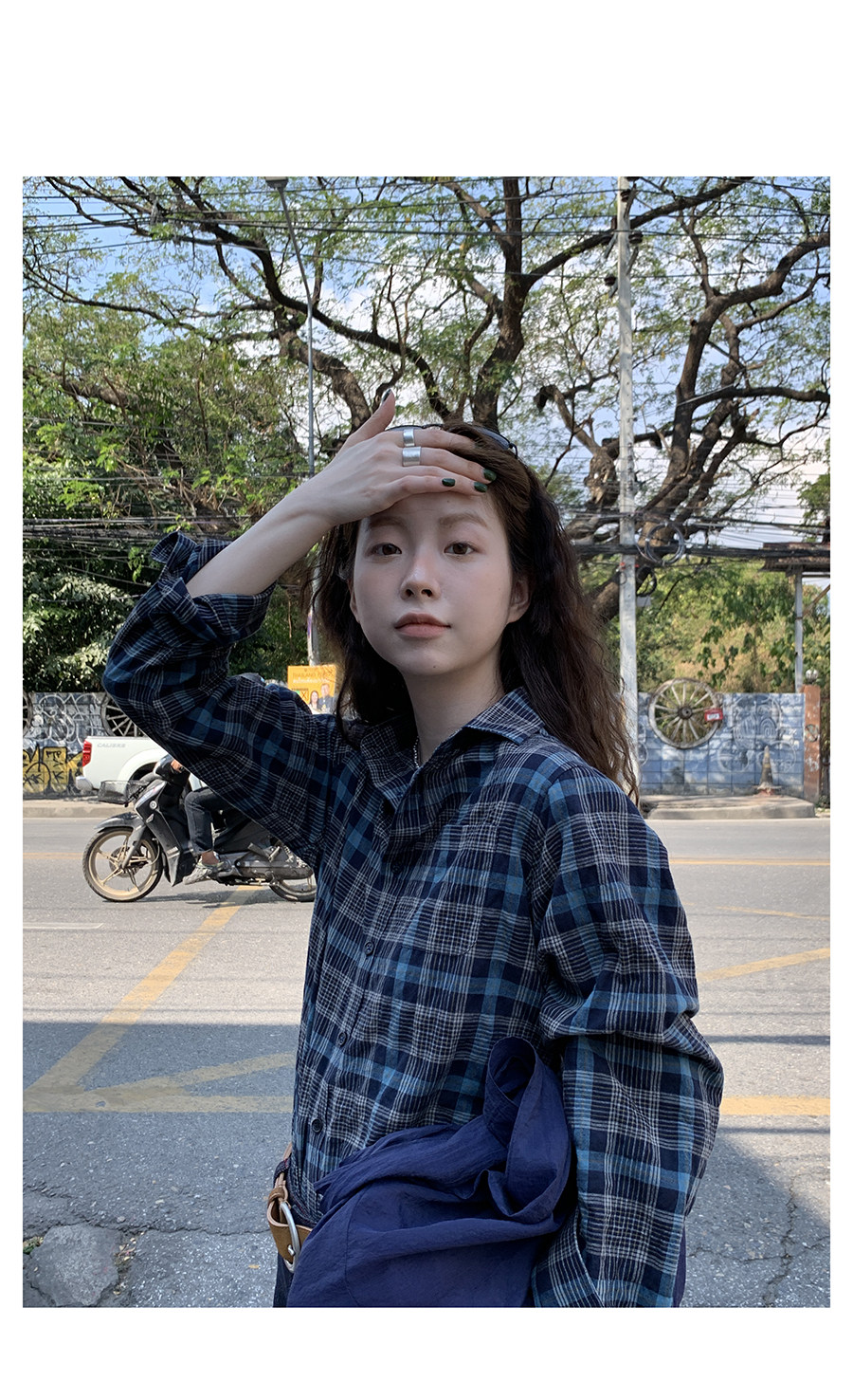 HelloooEat ретро рубашка в клетку с контрастными цветами весенний дизайн женская с отложным воротником приталенная стройнящая с длинными рукавами пиджак