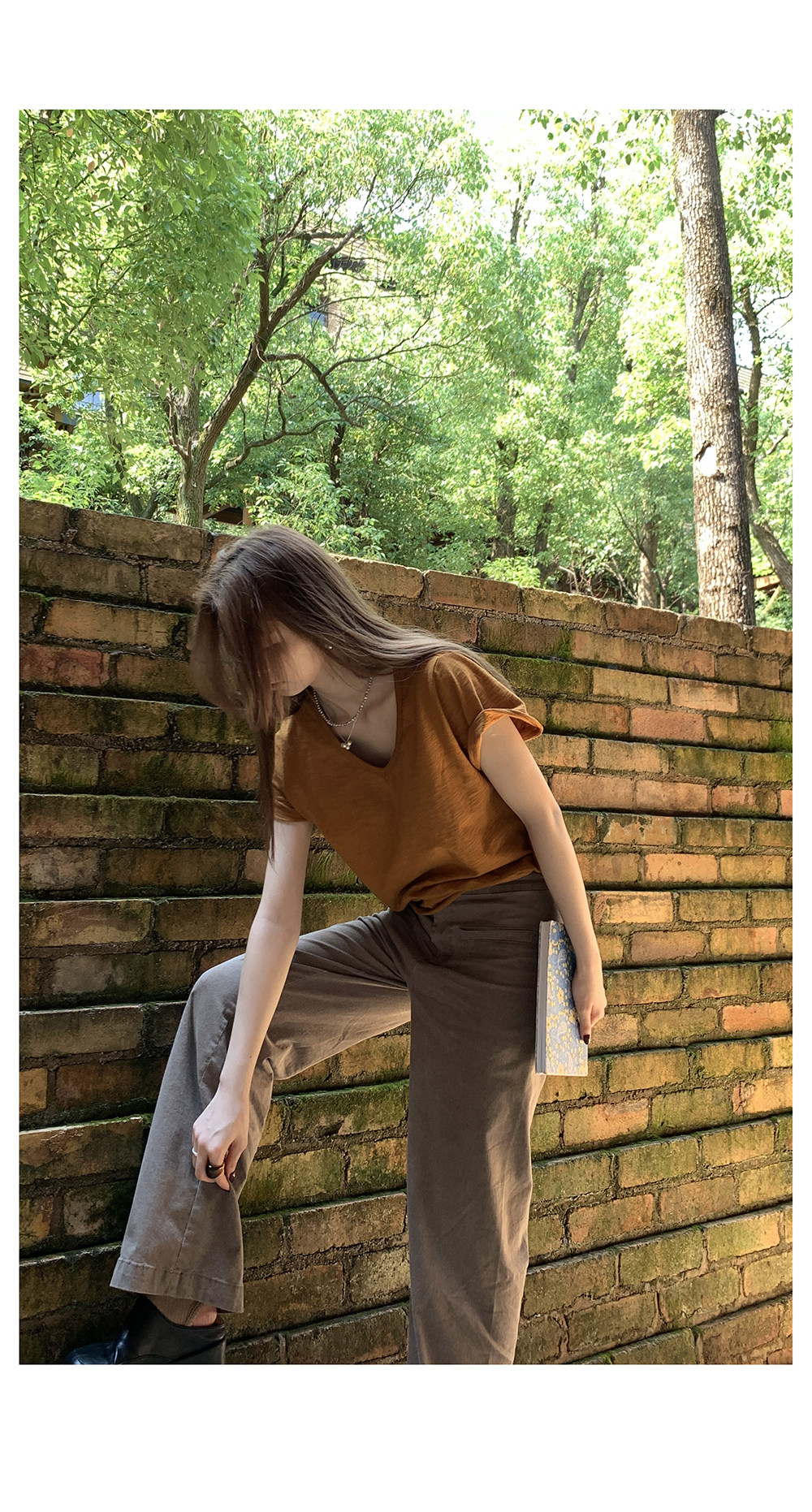 Hellooo Eat деловая ретро футболка с V-образным вырезом и короткими рукавами, летняя французская непринужденная тонкая хлопковая блузка с необработанными краями