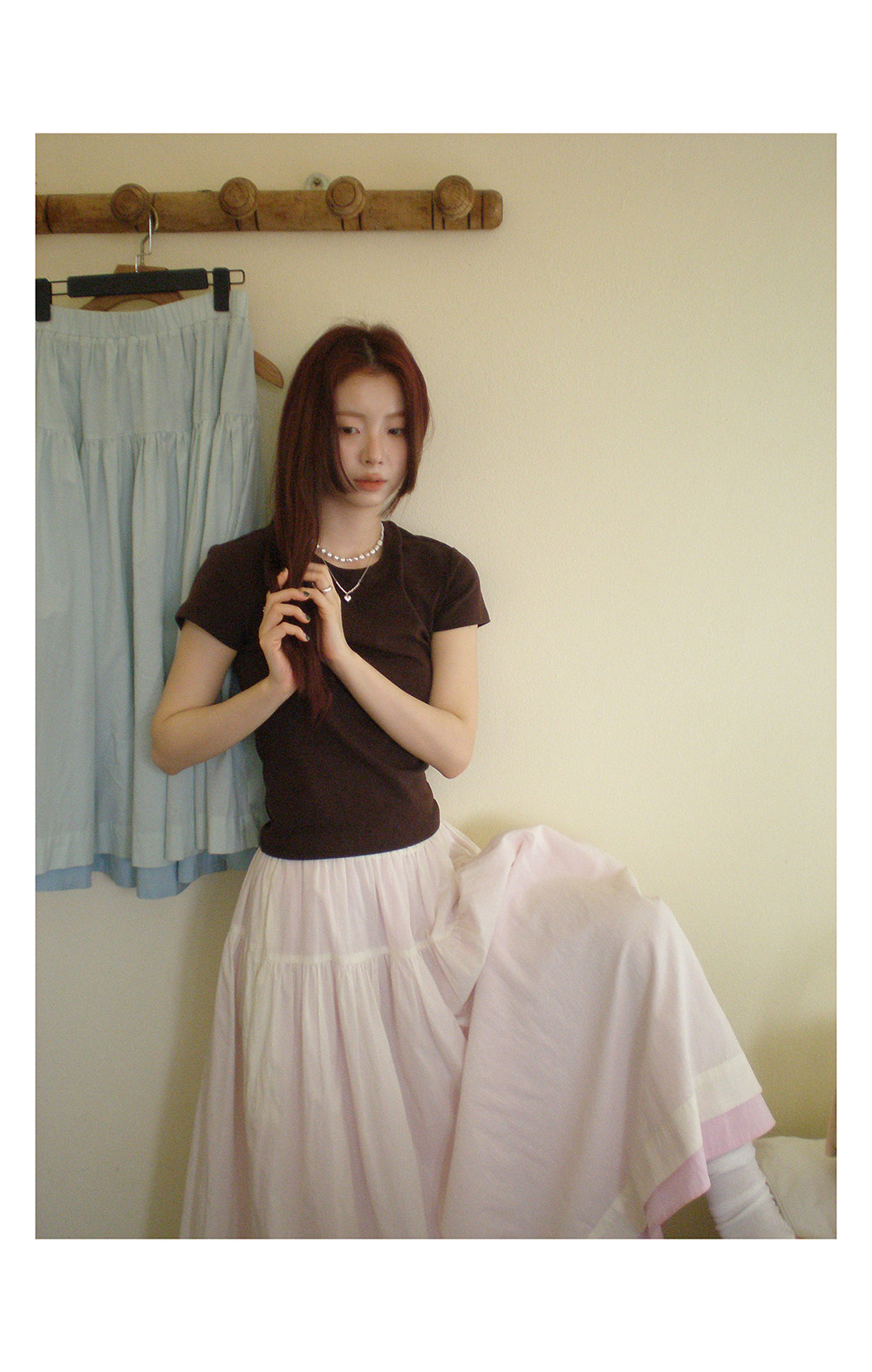 HelloooEat базовая однотонная футболка с круглым вырезом корейского стиля короткий рукав