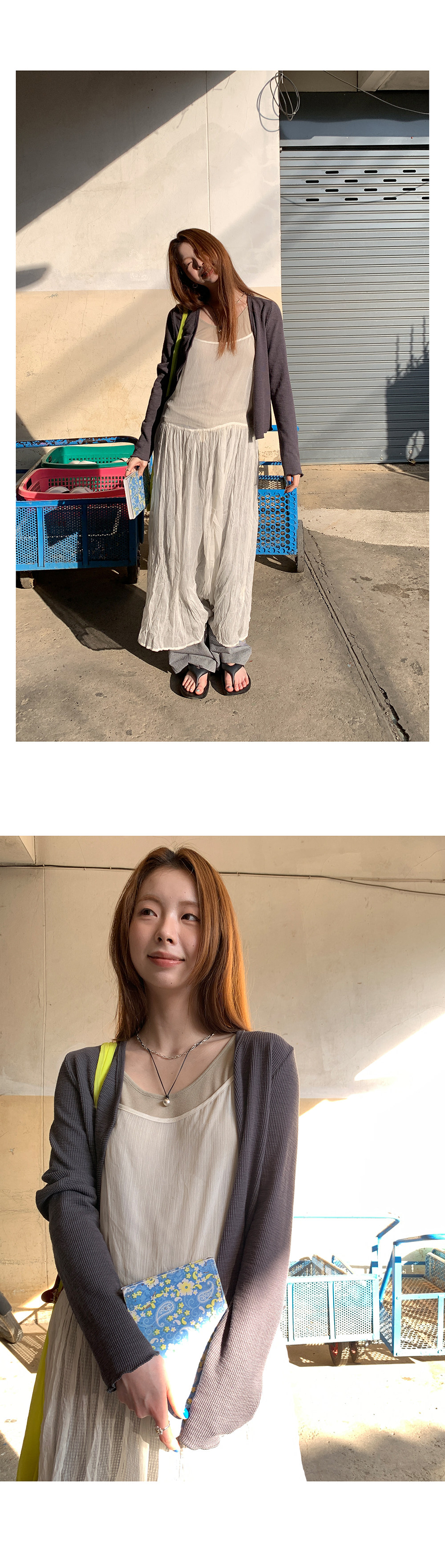 HelloooEat вязаная кофта с V-образным вырезом и длинными рукавами, весенняя коллекция 2025, корейский стиль, деловая модель с вертикальными полосами