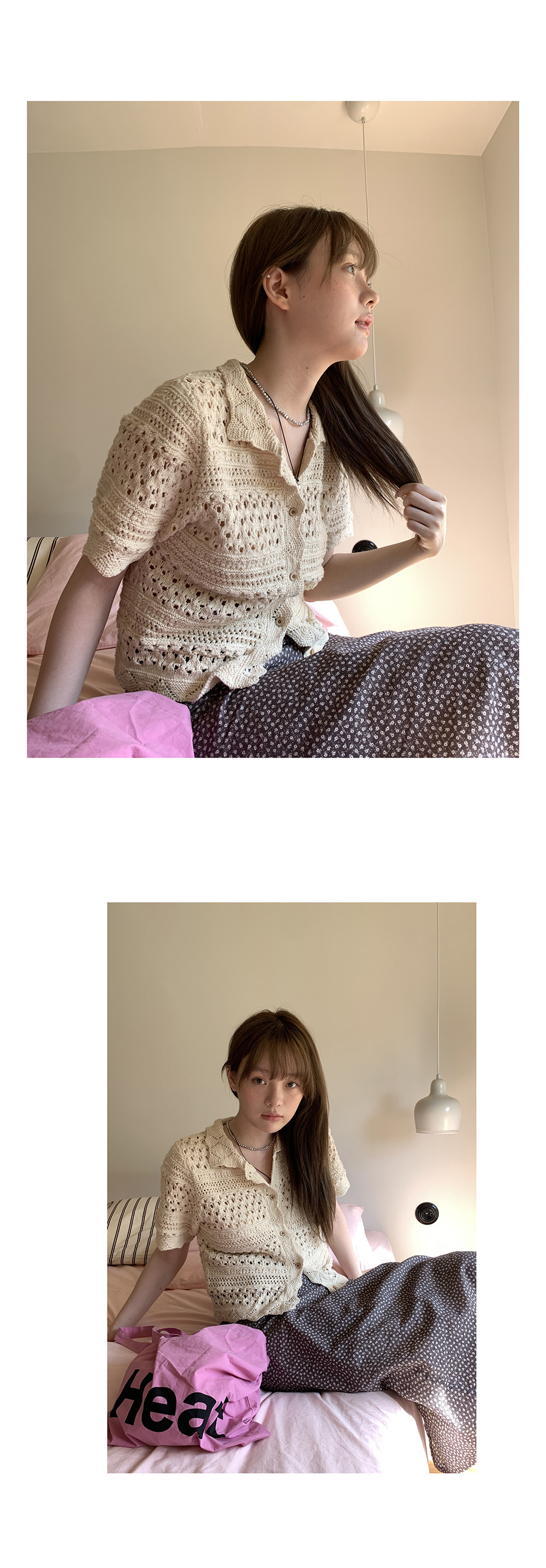 Hellooo Eat весенне-летняя корейская винтажная кофейная юбка с цветочным принтом 2025 универсальная прямая юбка средней длины