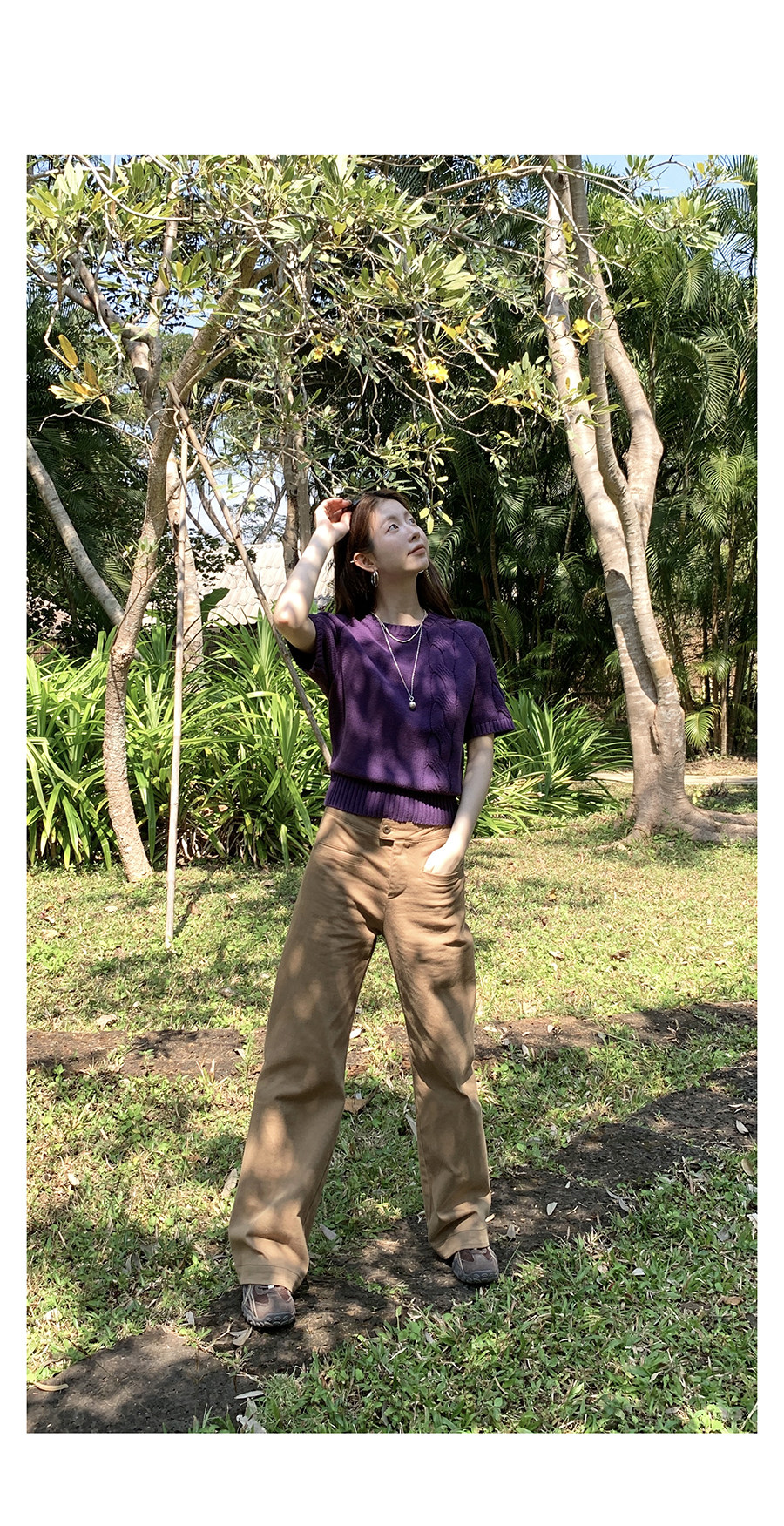 Hellooo Eat женские прямые брюки кофейного цвета с эффектом стирки, эластичные повседневные длинные брюки