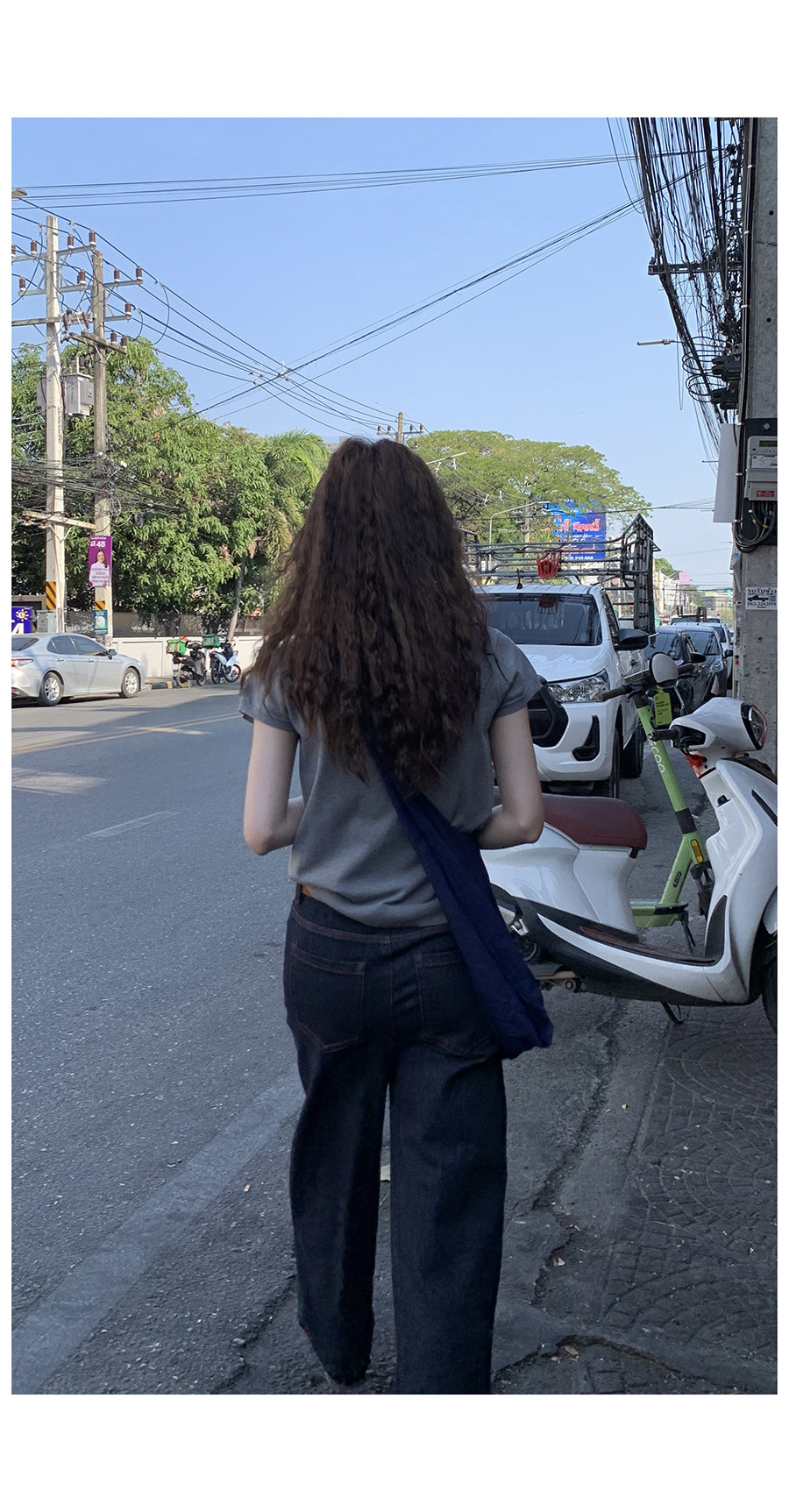 HelloooEat винтажные джинсы с контрастной строчкой натурального цвета ранняя весна женские универсальные стройнящие эластичные прямые повседневные брюки