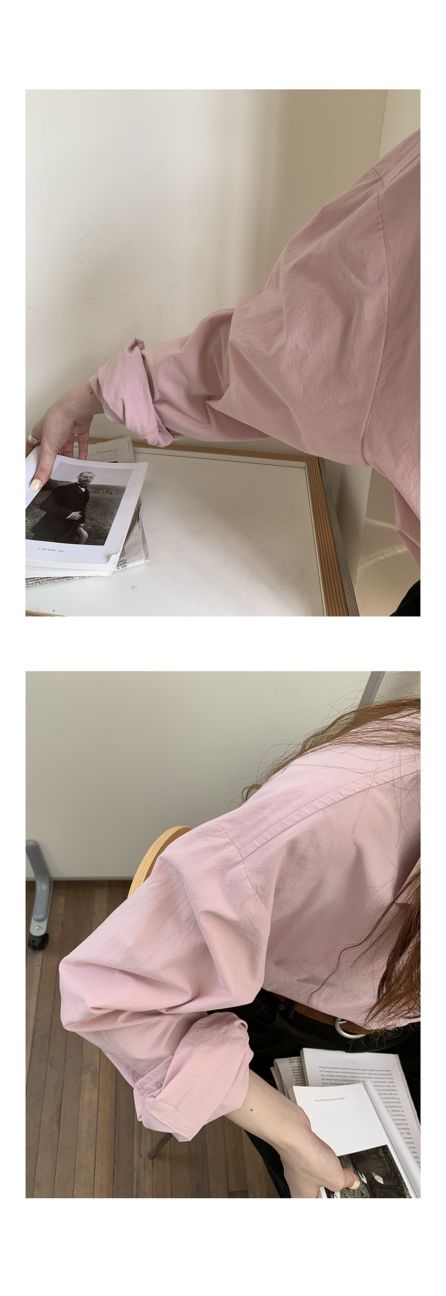 HelloooEat женская рубашка однотонная для офиса 2024 осень-зима французский классический стиль длинный рукав