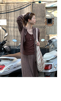 HelloooEat базовая майка с круглым вырезом приталенная в рубчик без рукавов