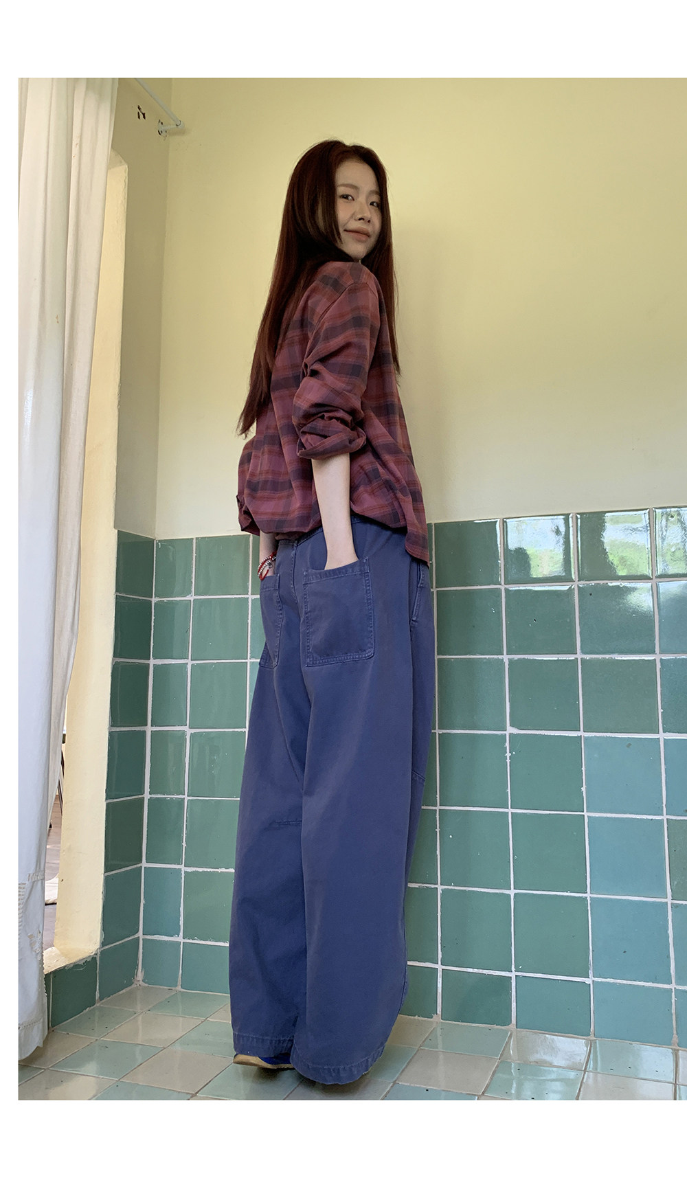 HelloooEat корейские 100% хлопковые повседневные широкие брюки свободного кроя в американском ретро стиле с эффектом стирки