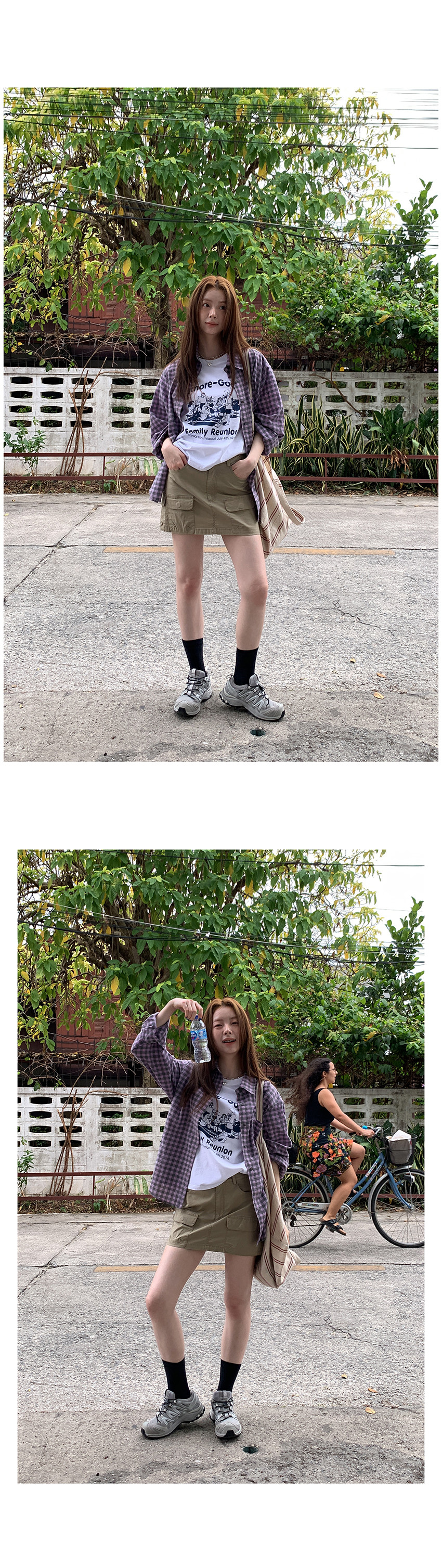 HelloooEat женская футболка с круглым вырезом и буквенным принтом в корейском стиле на весну 2025