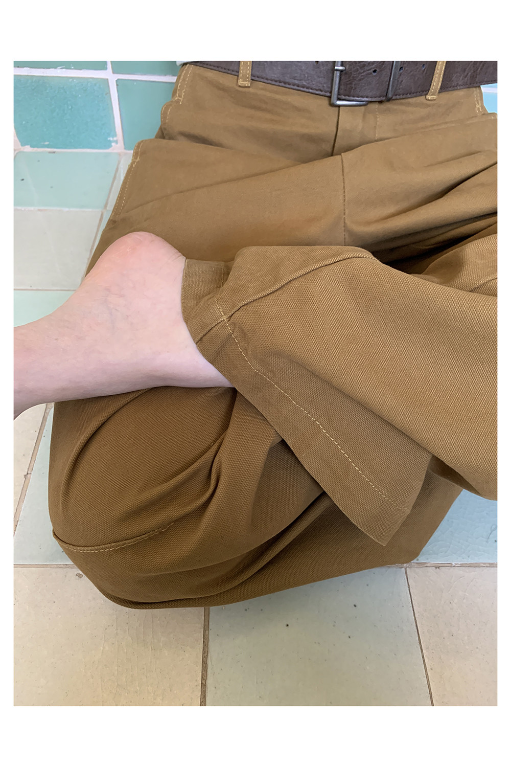 HelloooEat корейские 100% хлопковые повседневные широкие брюки свободного кроя в американском ретро стиле с эффектом стирки