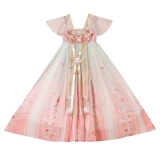 Летнее ханьфу, платье, летняя юбка, детская одежда