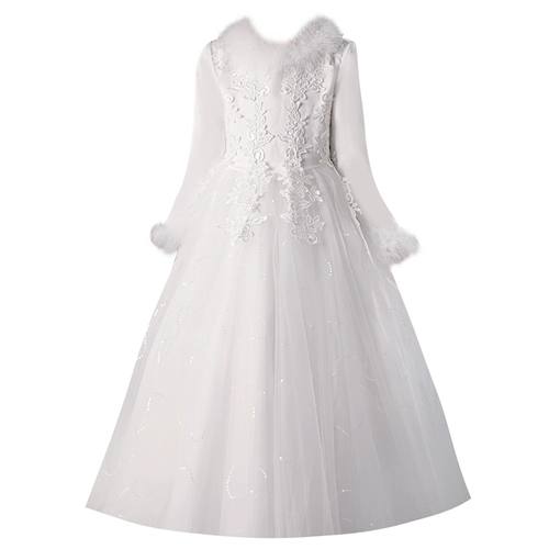 Элитный детский наряд маленькой принцессы, платье девочки цветочницы, наряд для музыкальных выступлений, костюм, подарок на день рождения