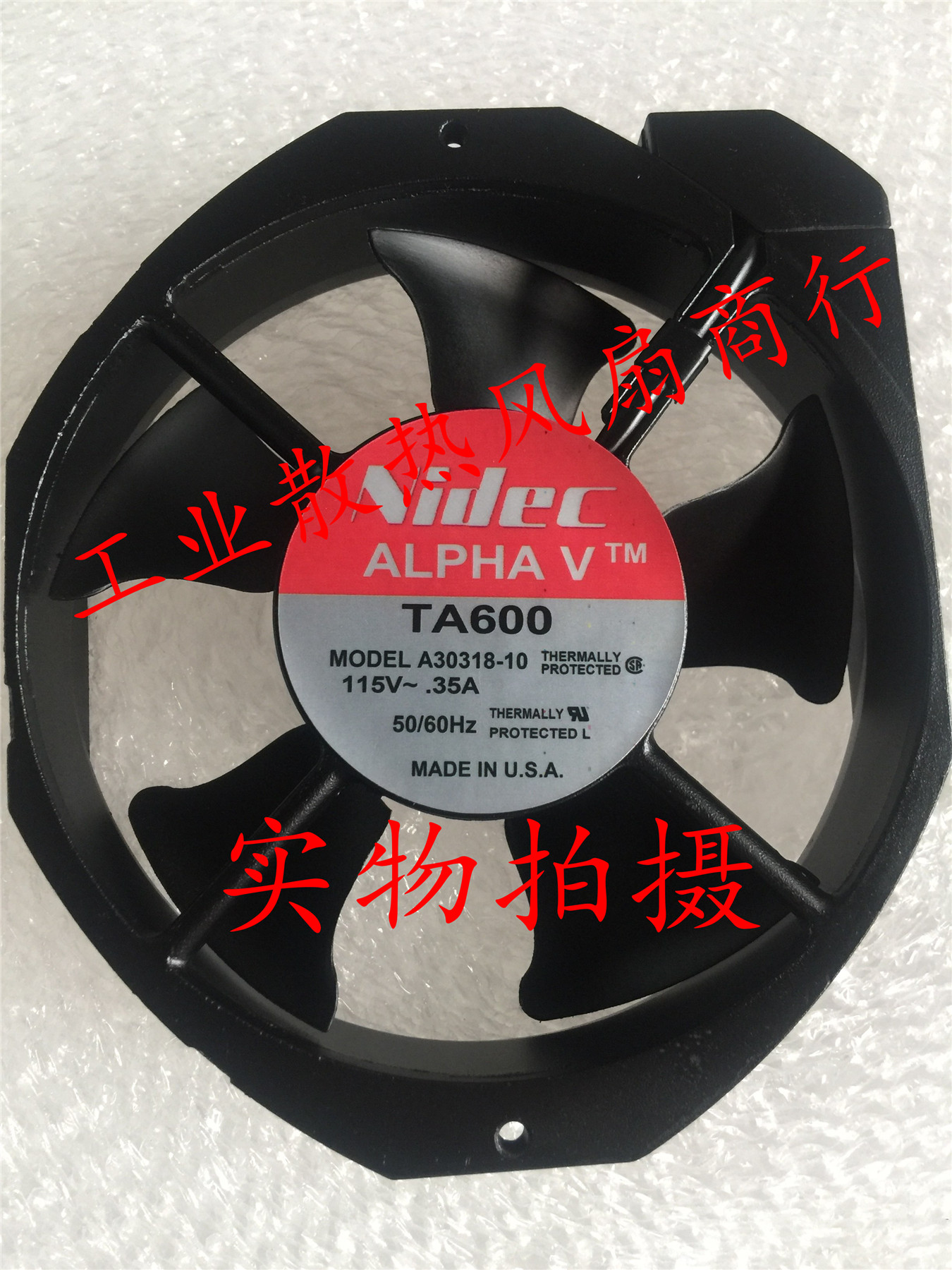 New Nidec AC cooling fan 17CM TA600 A30318-10 115V 0 35A quality assurance