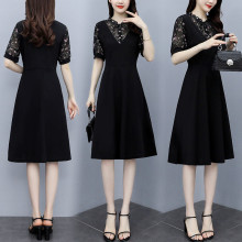 恋婉悠连衣裙收腰显瘦气质轻熟风裙子