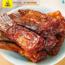 Xiaohei spicy fish fish fish 108g * 6 packs of Hunan specialty Dongting spicy snacks fish block perverted Spicy Fish Lake