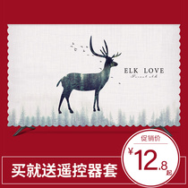 TV dust cover cover new simple home 55 inch 65 inch desktop hanging curved surface LCD TV universal cover