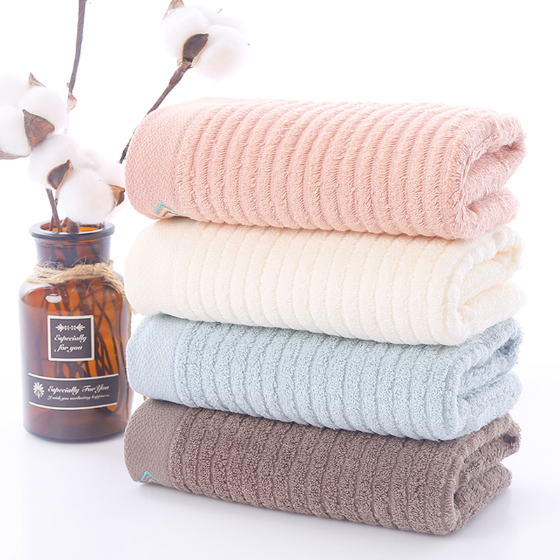 Towels 3 adult household bath and face pure cotton towel bath and soft absorption