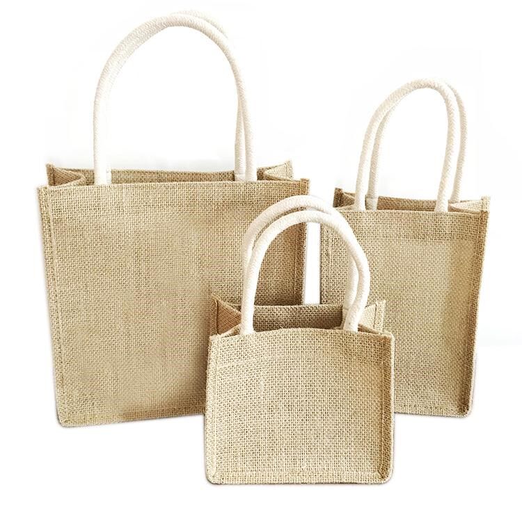 Retro Art Cotton Linen Department Bamboo Weaving Vines Woven Cloth Bag Environment Friendly Hand Small Bags Bag Shopping Casual
