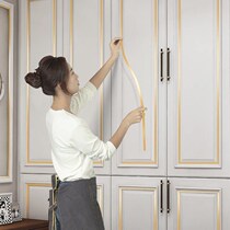 Mirror frame decorative strip Border tile beauty seam self-adhesive floor tile Beauty edge line Wardrobe background wall ceiling edge strip sticker