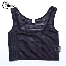 kbn LES handsome T corset short mesh vest cos corset without bandage plastic chest underwear