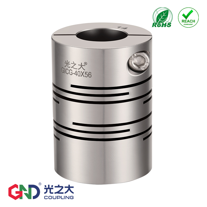 GICG Grooved coupling Motor Encoder Motor connector Stainless steel elastic coupling Engraving machine