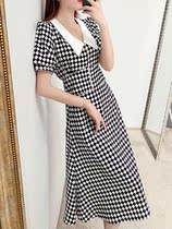 2021 summer new womens clothing small fragrance style retro celebrity skirt two-piece temperament chiffon shirt suit female trendy