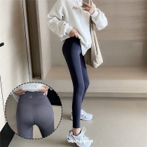 Moon Tibutt Barbie Pants extra-virgin wearing spring and autumn slim fit with high waist and underpants big code body-shaping yoga shark pants
