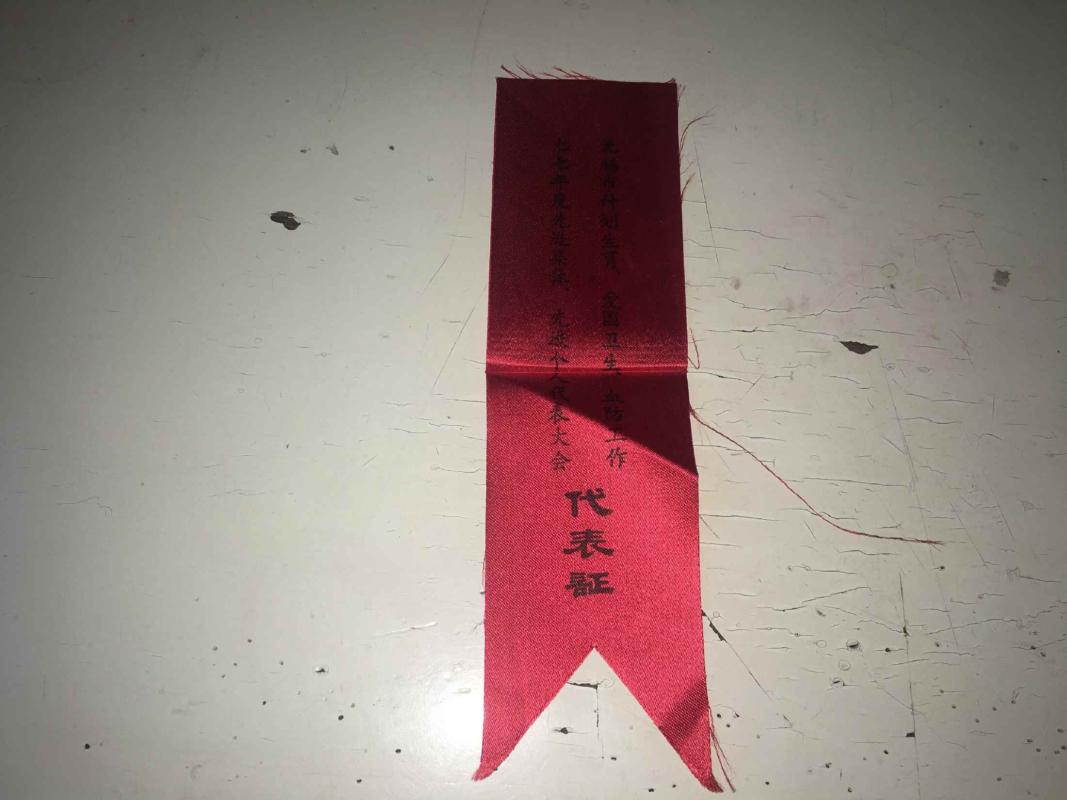 Red Silk Cloth Dynasty of Wuxi City 77 Annual Advanced Collective Personal Congress