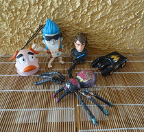 McDonalds KFC themed collection and other small toys 5 co-sold old physical photos likes to take away white vegetable prices