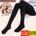 . Stockings phụ nữ mùa xuân và mùa thu vừa dày pantyhose mùa thu và mùa đông mô hình xà cạp dày đen vớ jumpsuit với chân dài. 