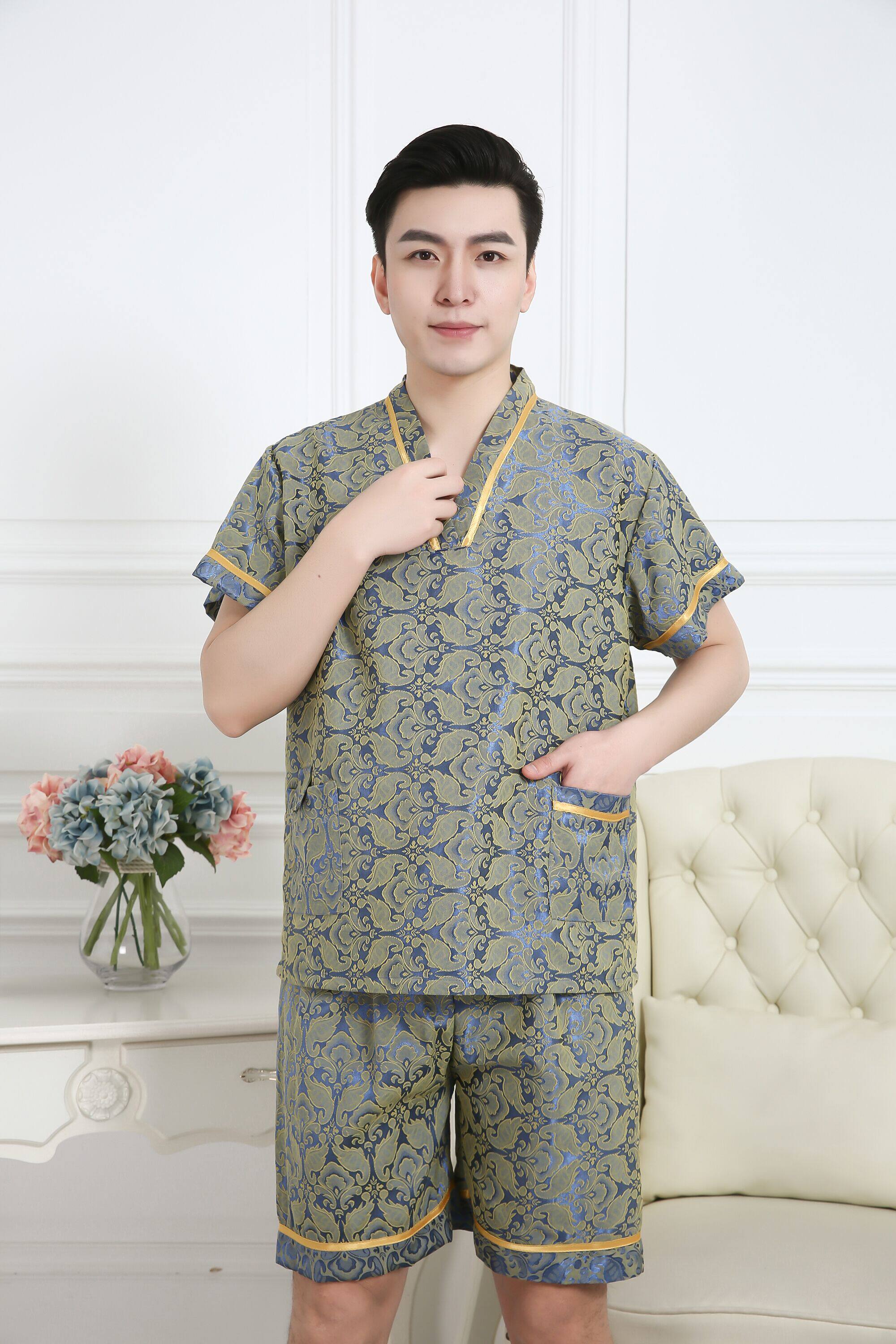 Male and female lovers large size sweaty clothes for women 200 catties Massage Foot therapy Bathing Suit Sauna Wear Cotton Comfort Thickened type