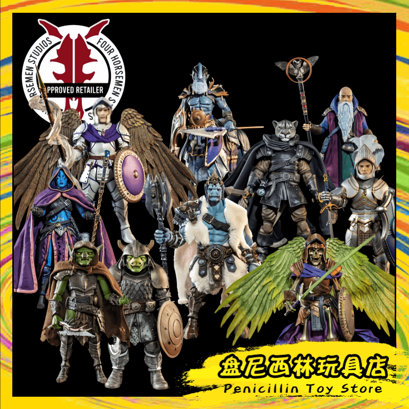 [in Stock] Four Horsemen Mythic Legions Ashes of Agbenodo Frost Golem 7inch Action Figure