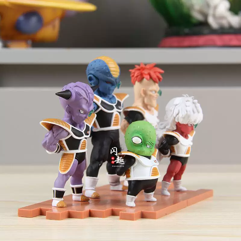 Фигура-орнамент персонажей Dragon Ball WC Ginyutsu Sentai Likum Bart Geese Guldo корпус/шасси