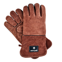 SnowPeak heat resistant double coat gloves outdoor camping furnace hot gloves UG-023BR