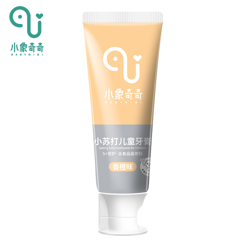 儿童牙膏专用3-6-10-12岁小苏打含氟防蛀宝宝换牙期6岁以上小学生