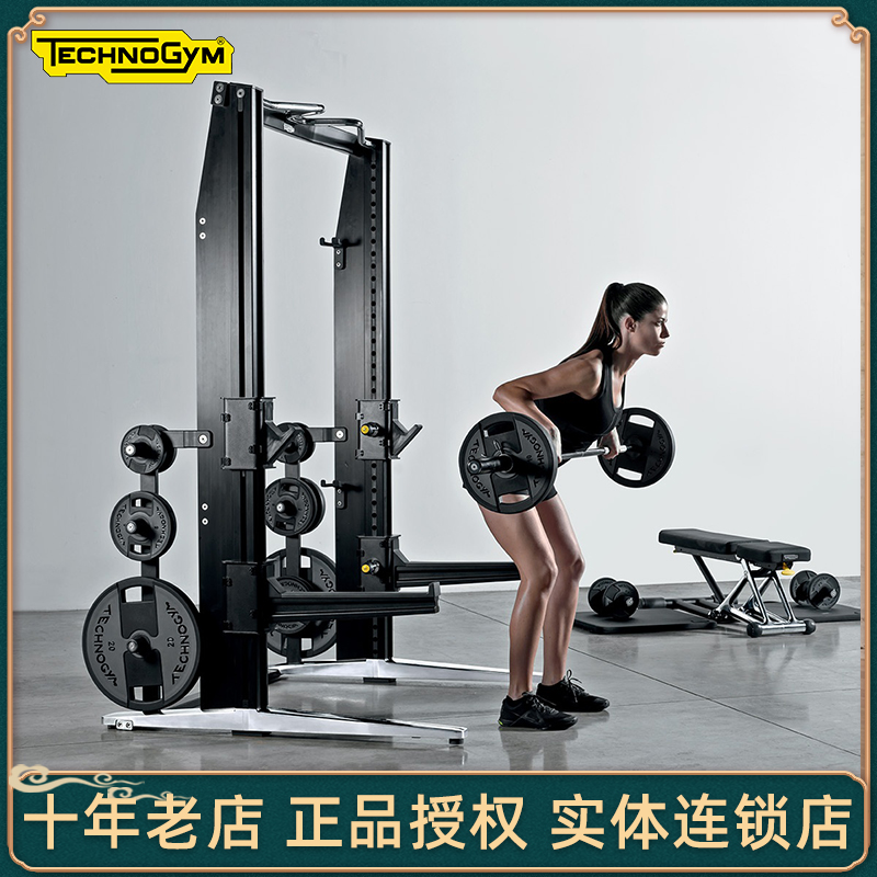 Technogym Squat Rack Smith POWER PERSONAL Comprehensive Fitness Trainer Import